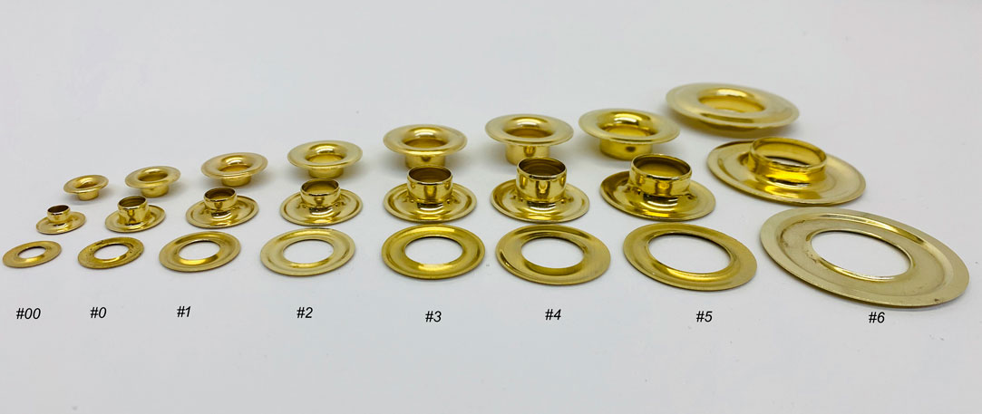 Sheet Metal Brass Grommets & Washers Made in USA
