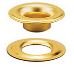 Plain Sheet Metal Brass Grommets & Washers